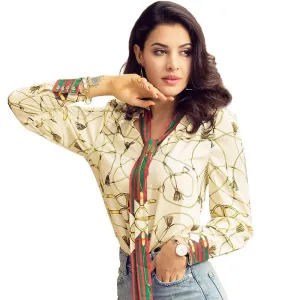 VenusFox Casual Long Sleeve Elegant Blouse