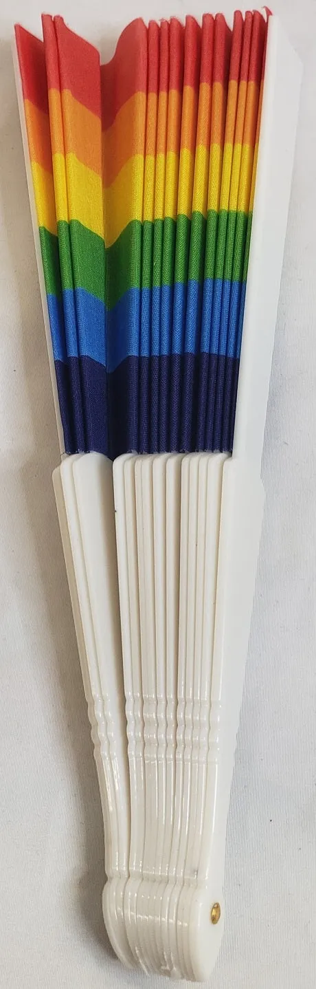 Vivid -- Women's Fan -- Rainbow