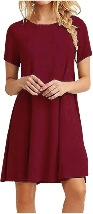 White Summer Dresses for Women a Line Dress Women's Casual Dresses Womens Midi Dresses Womens Button Down Summer Dress 2025 Spring Flutter Sleeve Cotton Linen Dress Plus Size Beach a Line Casual Dress