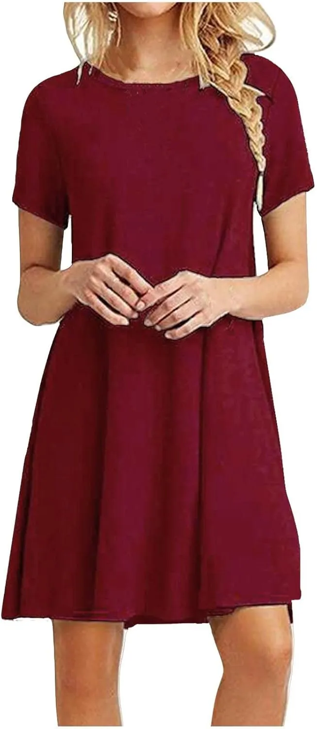 White Summer Dresses for Women a Line Dress Women's Casual Dresses Womens Midi Dresses Womens Button Down Summer Dress 2025 Spring Flutter Sleeve Cotton Linen Dress Plus Size Beach a Line Casual Dress