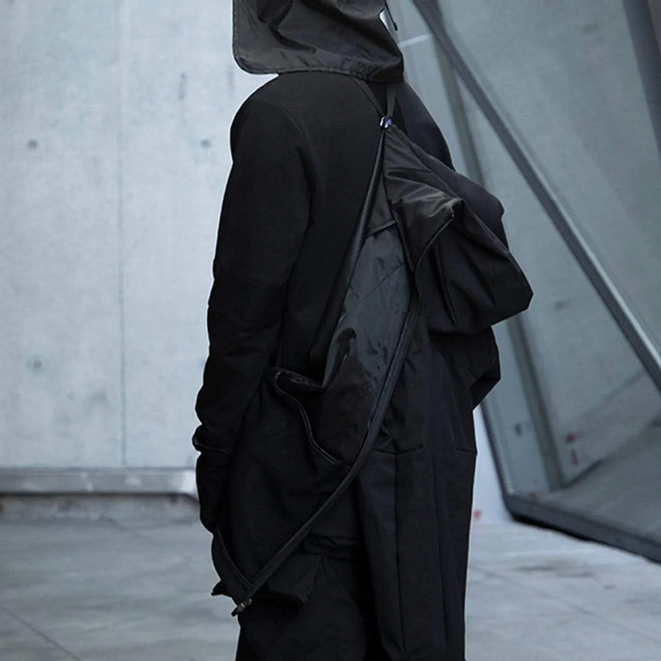 WLS Cyberpunk Waterproof Hooded Jacket
