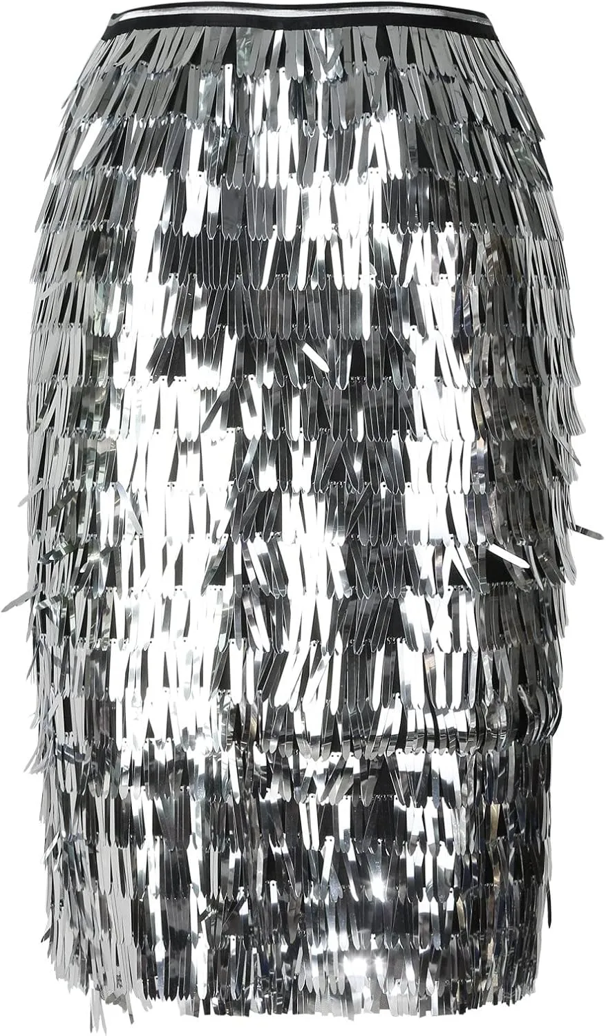 Womens Skirt Women Fashion Casual Sexy Sequins Loose Skirt Party High Waist A Line Skirt Women Maxi Skirt