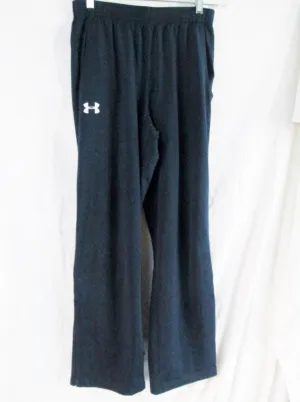 Womens UNDER ARMOUR Sweatpants Athletic Workout Yoga Pants NAVY BLUE M