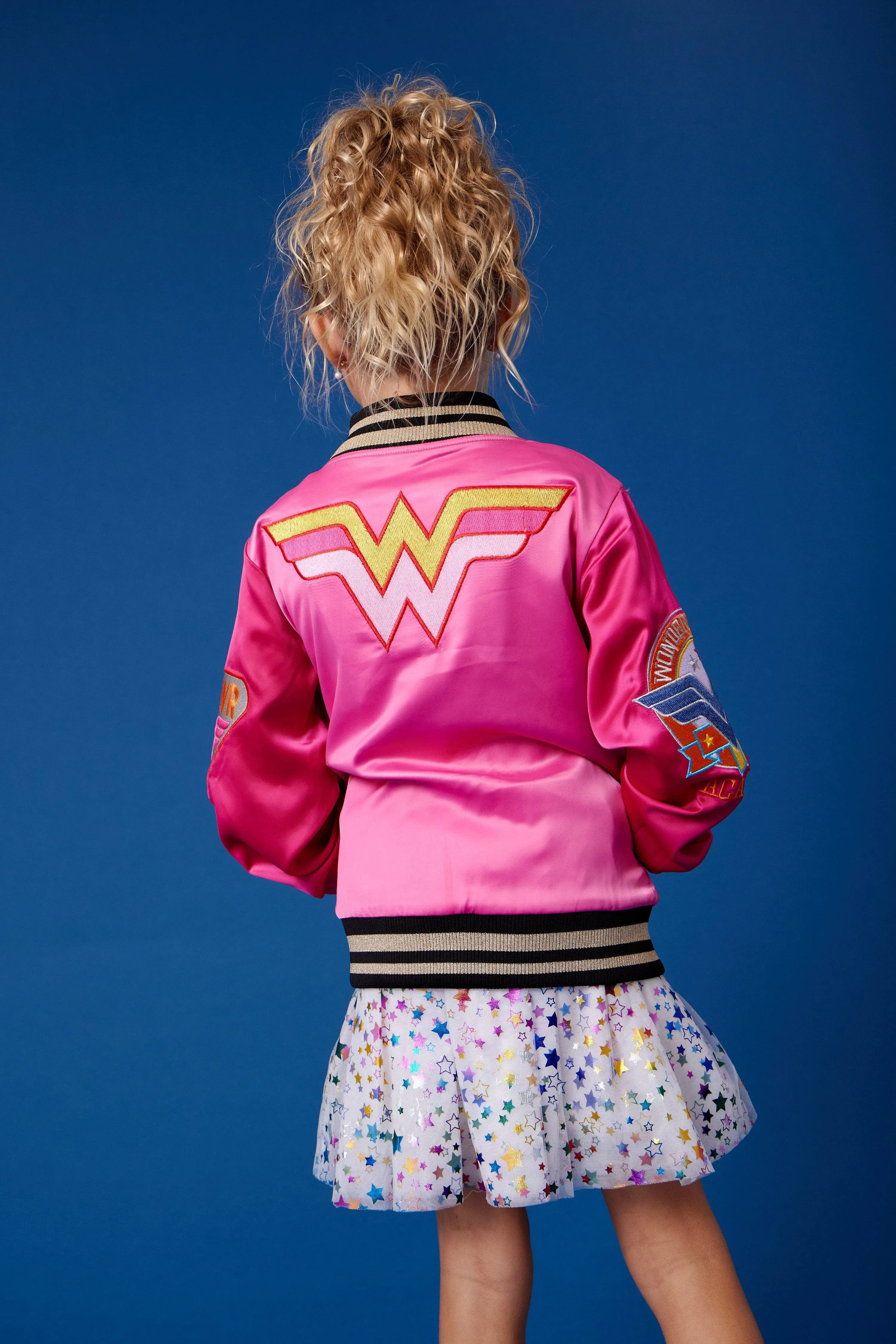 Wonder Woman™ Satin Bomber