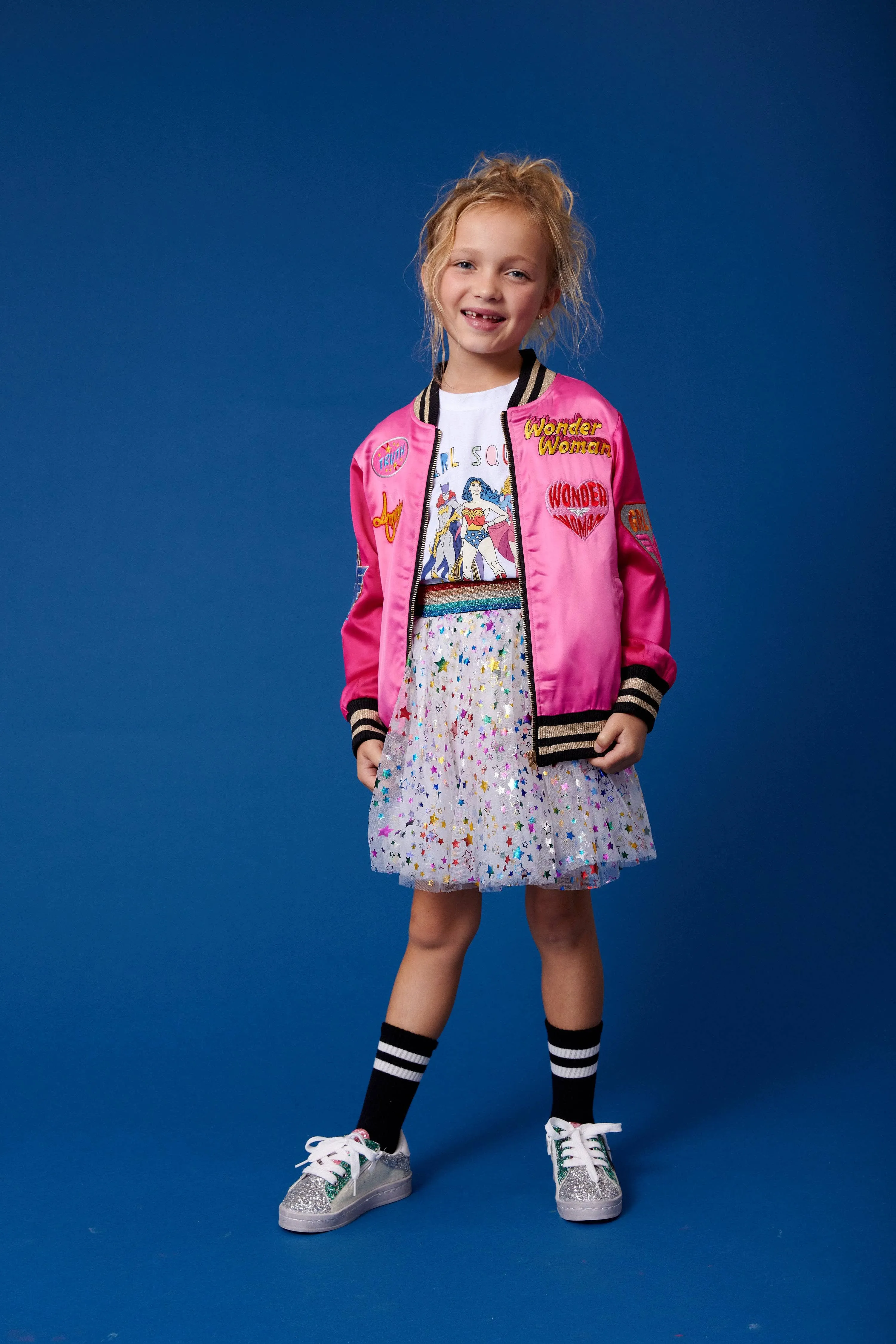 Wonder Woman™ Satin Bomber