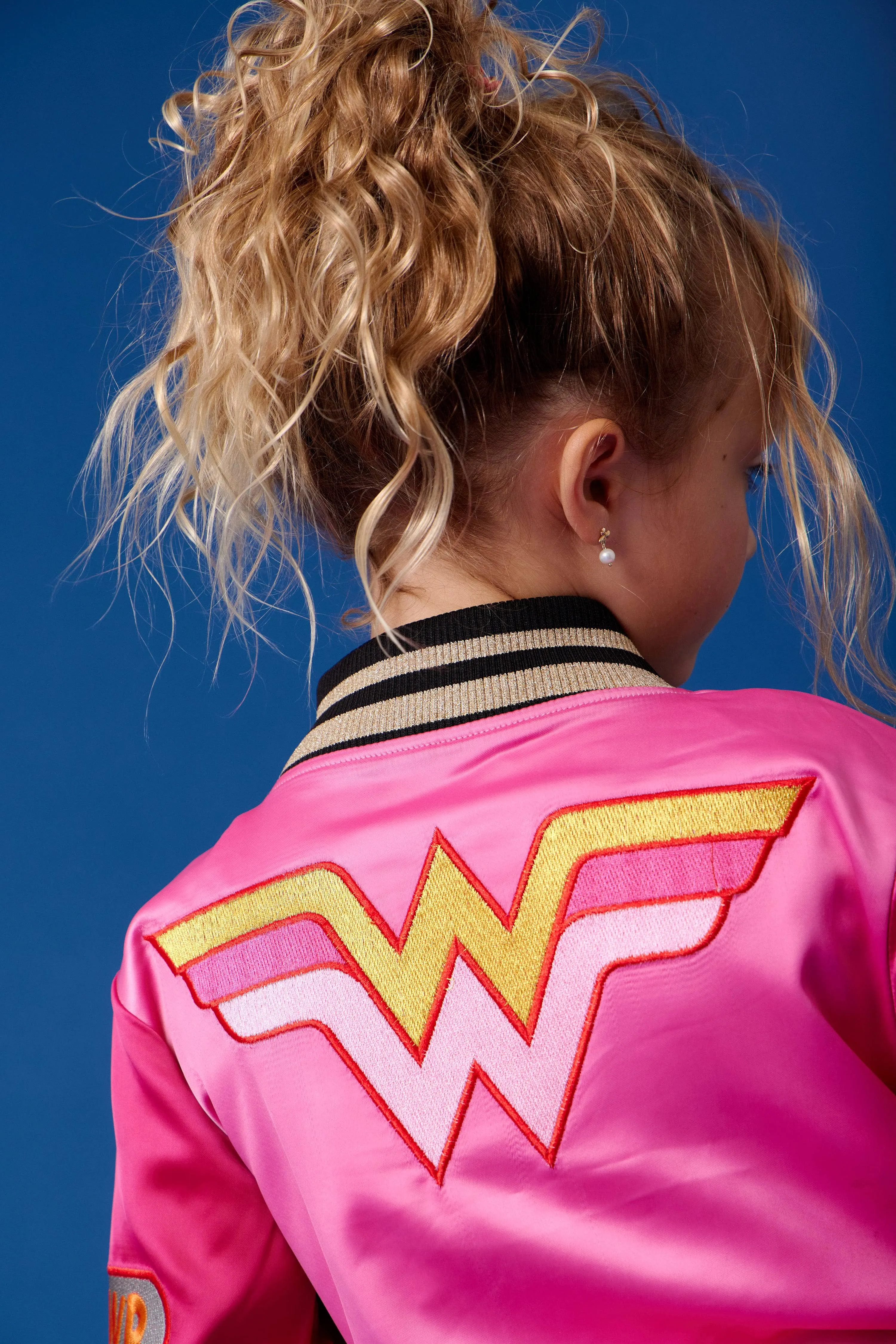 Wonder Woman™ Satin Bomber