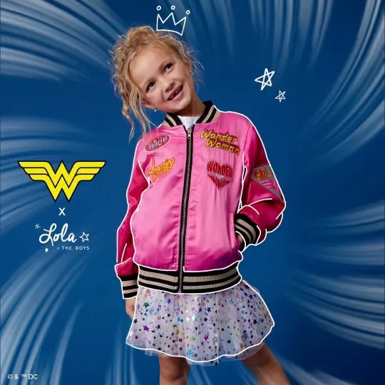 Wonder Woman™ Satin Bomber