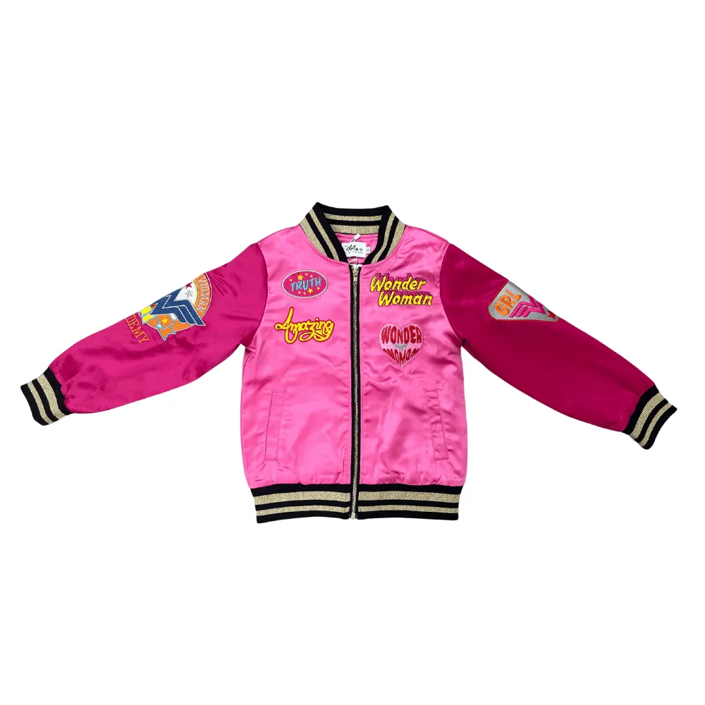 Wonder Woman™ Satin Bomber