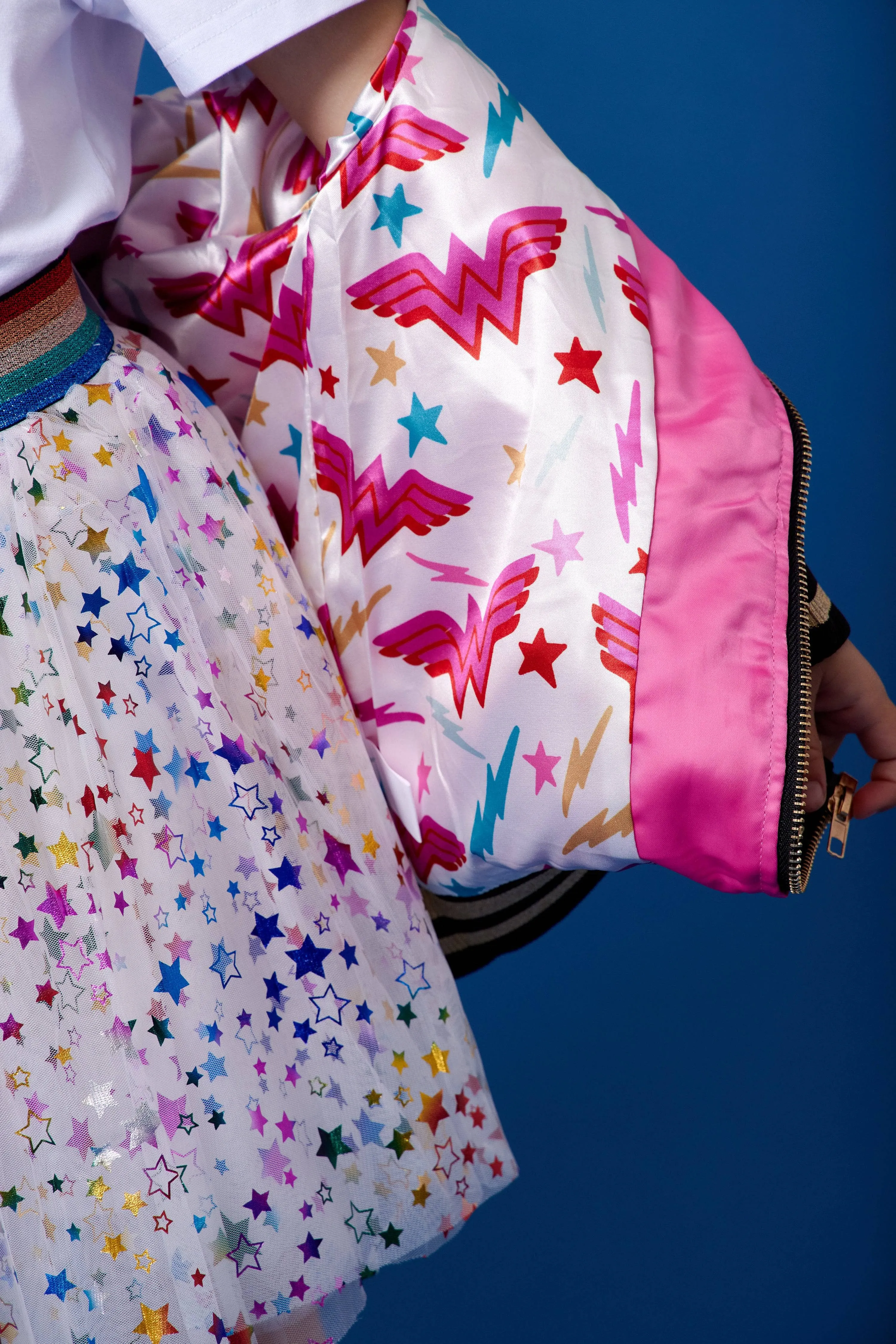 Wonder Woman™ Satin Bomber